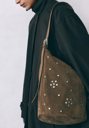 PULL&BEAR SHOULDER - Kabelka - light brown