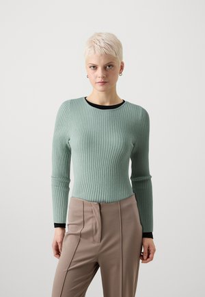 ONLIBI - Stickad tröja - green