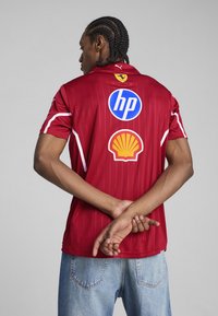Puma SCUDERIA FERRARI HP - Polo marškinėliai - dark cherry