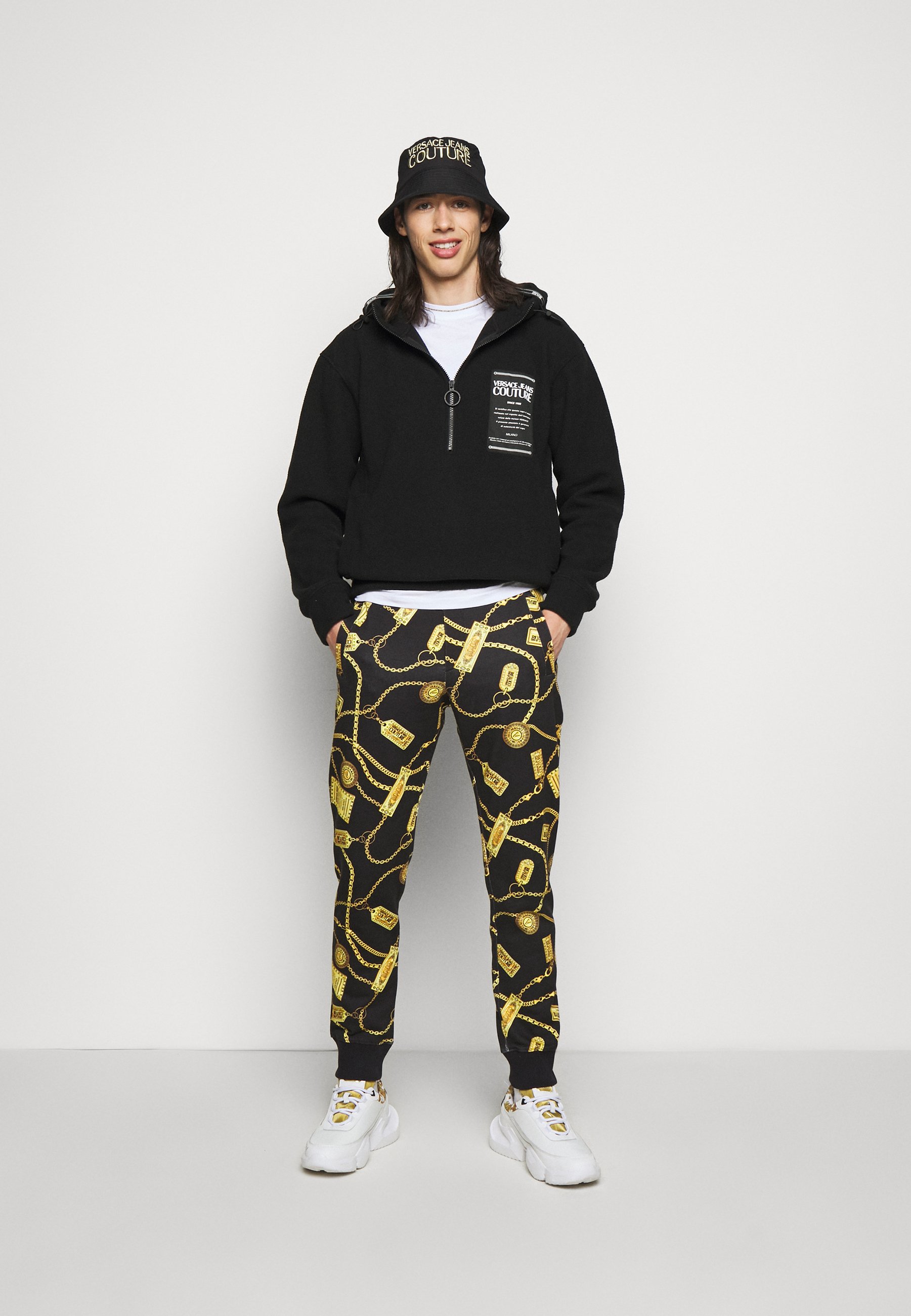 Versace Jeans Couture UNISEX - Cappello - black/gold-coloured/nero - Zalando .it