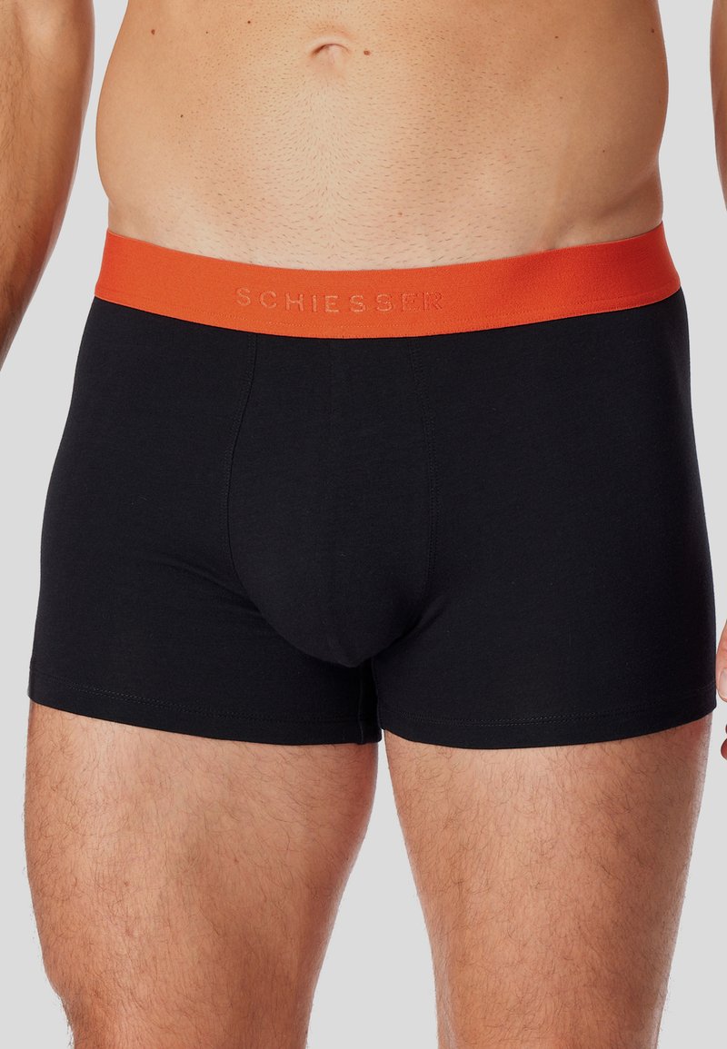Schiesser 3 PACK - Úzké boxerky - schwarz