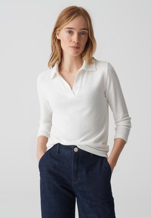 SLOKINA - Poloshirt - milk