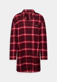 CHECK NIGTHY - Chemise de nuit / Nuisette - open red