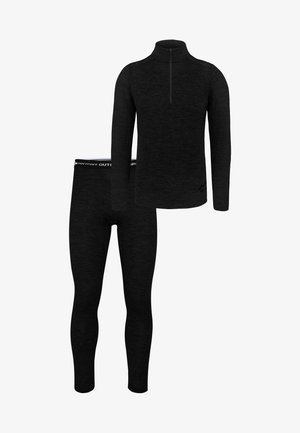 normani Outdoor Sports RWS Merino Skiunterwäsche Thermounterwäsche Funktionsunterwäsche - Undershirt - schwarz