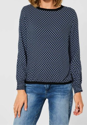 Blouse - stone blue denim