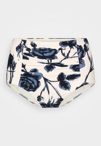 ROCOCO RUCHED FRONT HIGH WAISTED  - Bikiniunderdel - black