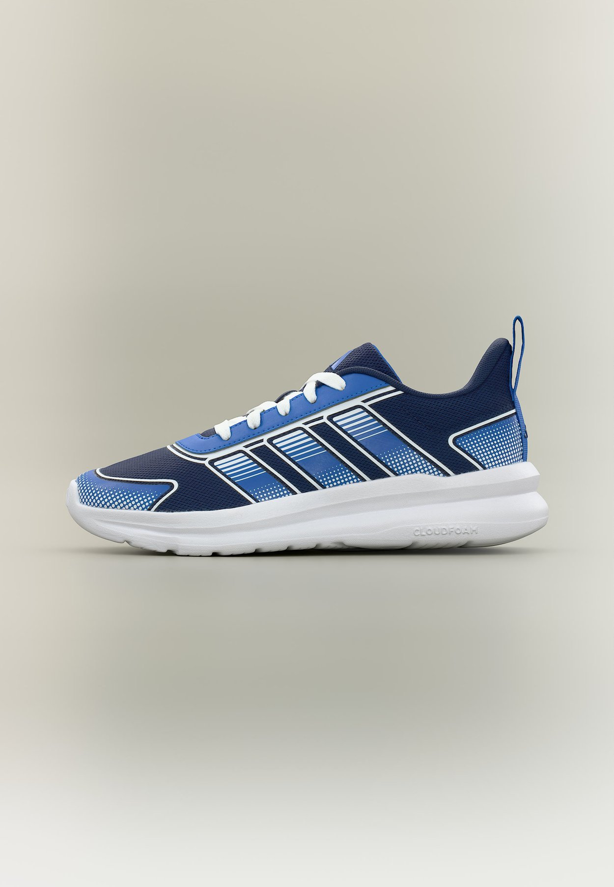 adidas TENSAUR RUN 4.0 UNISEX - Zapatillas running asfalto - dark blue/bright royal/footwear white