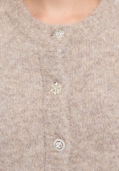 Ida Sjöstedt KRISTIN CARDIGAN - Cardigan - soft beige