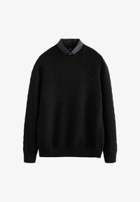 Unselected, black texture