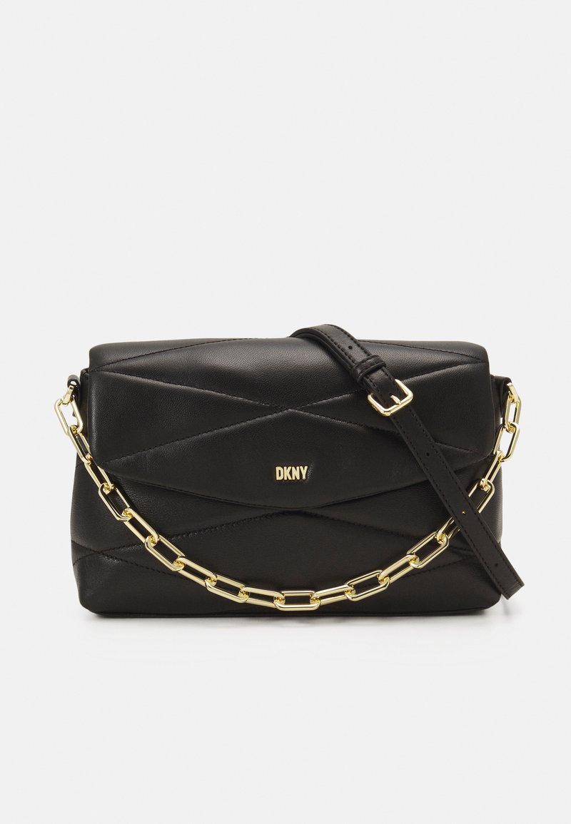 DKNY EVE CHAIN SHOULDER Handbag black/gold/black Zalando.co.uk