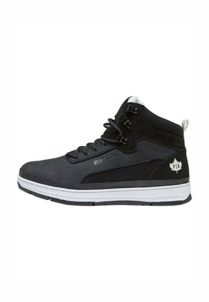 PLAY HARD  - Sneakers hoog - black white