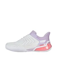 ULTRASHOT - Chaussures de tennis pour terre-battueerre battue - whiteorchid petalneon blaze