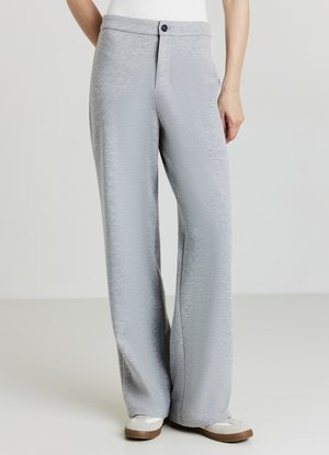 Calliope WIDE - Stoffhose - grigio medio melange