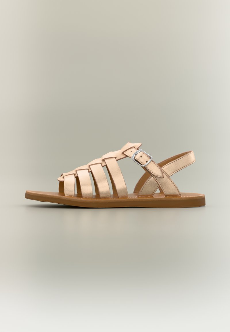 POM D'API PLAGETTE STRAP - Sandals - rose-gold coloured/rose gold ...