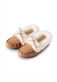 Lakeland Leather Moccasins - tan