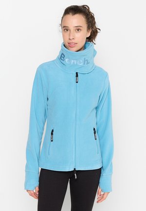 FUNNEL - Fleece jacket - arctic blue