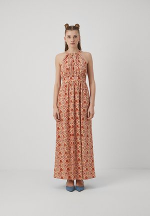 VILA VINOELLA DRESS - Maksi garuma kleita - flame