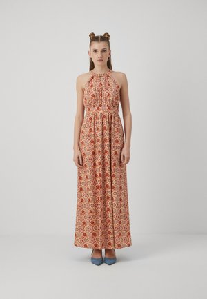 VILA VINOELLA DRESS - Maxi ruha - flame