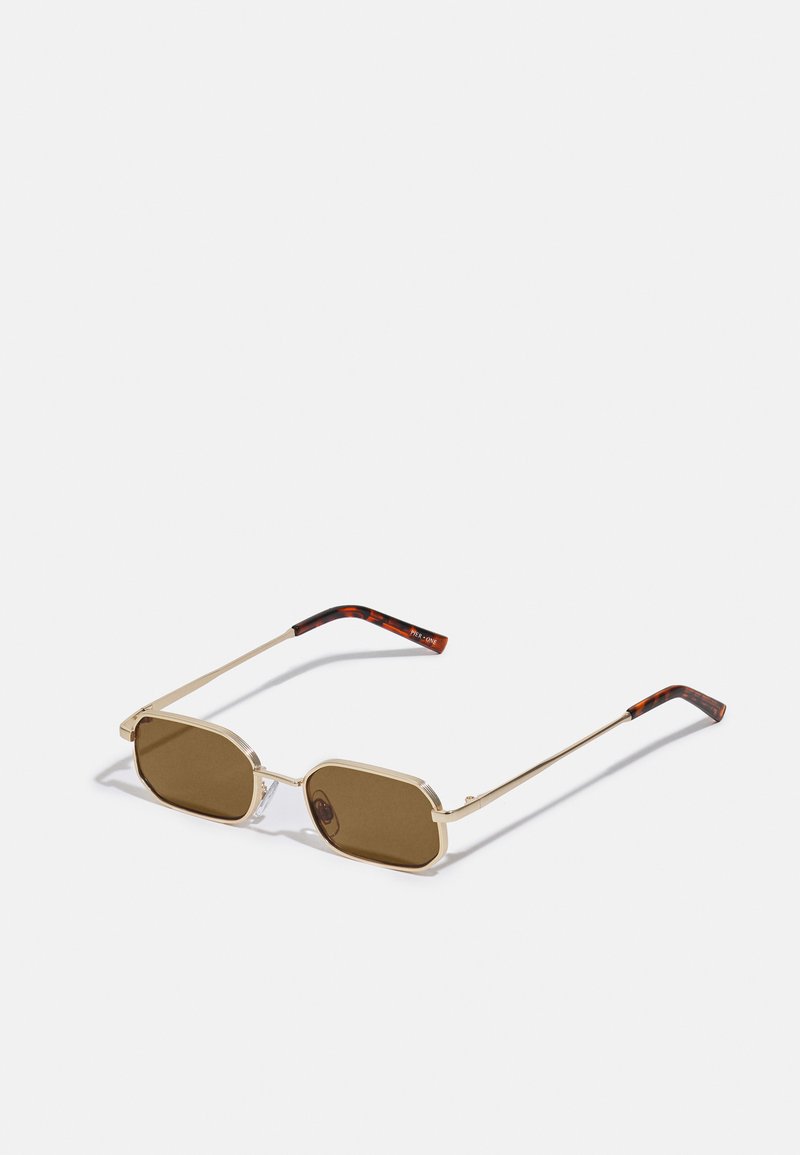 Pier One UNISEX - Akiniai nuo saulės - gold-coloured/brown