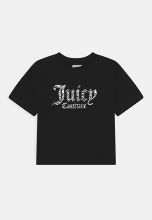 TIGER OVERSIZED TEE - T-shirt con stampa - black