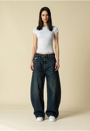 Project Blue, BARREL - Jeans baggy - deep blue