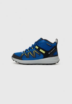 Columbia YOUTH PEAKFREAK RUSH - Boots à talons - mountain blue/voltage