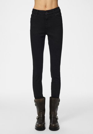 Jeggings - black denim