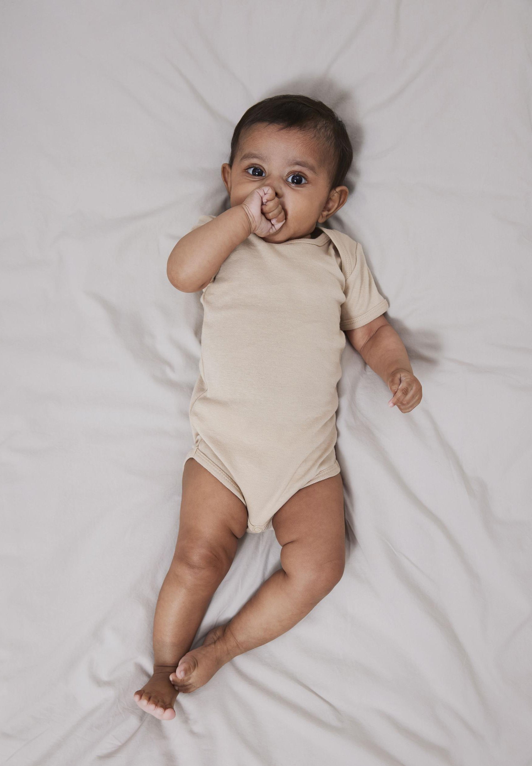 NAME IT Body Neonato In Cotone Sostenibile - Unisex, Manica Corta, Chiusura Automatica, Basic