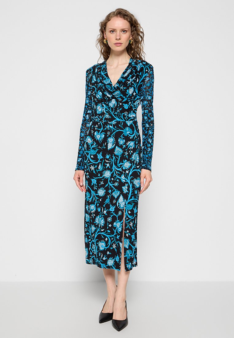 Diane von Furstenberg Maxi-jurk blauw