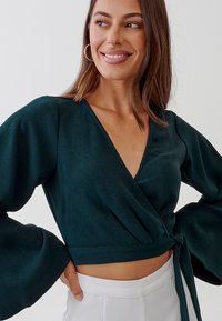 TUSSAH CAITLIN BLOUSE - Bluza - emerald