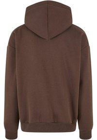 Dropsize HEAVY V2 PUFFER PRINT  - Kapuzenpullover - chocolatebrown