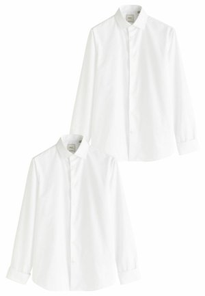 Next 2 PACK FIT DOUBLE CUFF REGULAR FIT - Camisa elegante - white