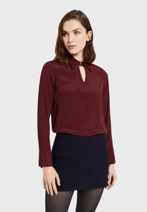 Bluza - burgundy