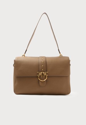 LOVE ONE EXTRA SLOUCHY - Sac à main - marrone/antique gold-coloured
