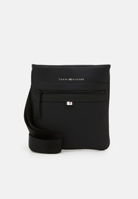 Tommy Hilfiger - ESSENTIAL CROSSOVER UNISEX - Soma ar siksnu pāri ķermenim - black Miniatūras attēls 1