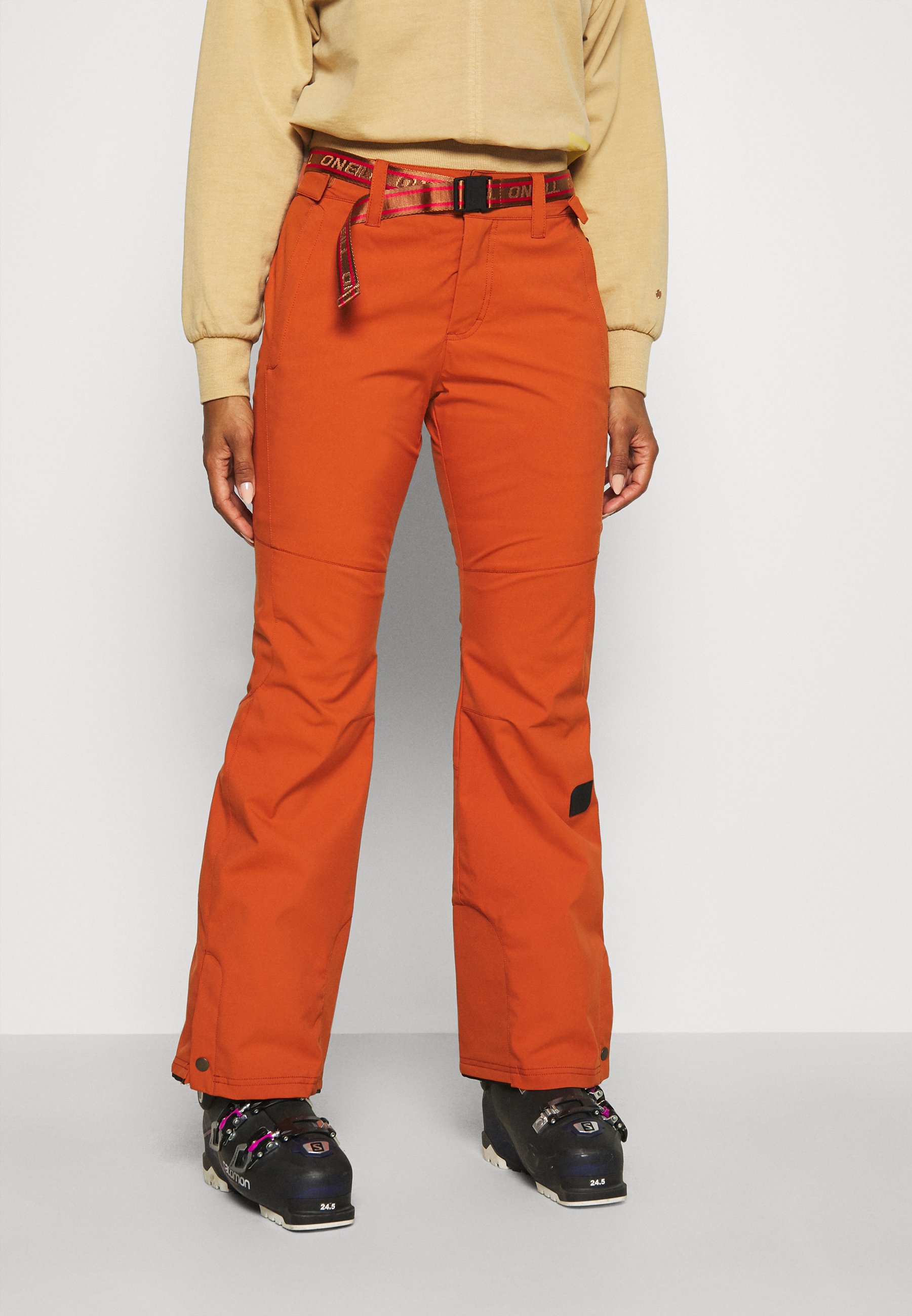 ski pants brown