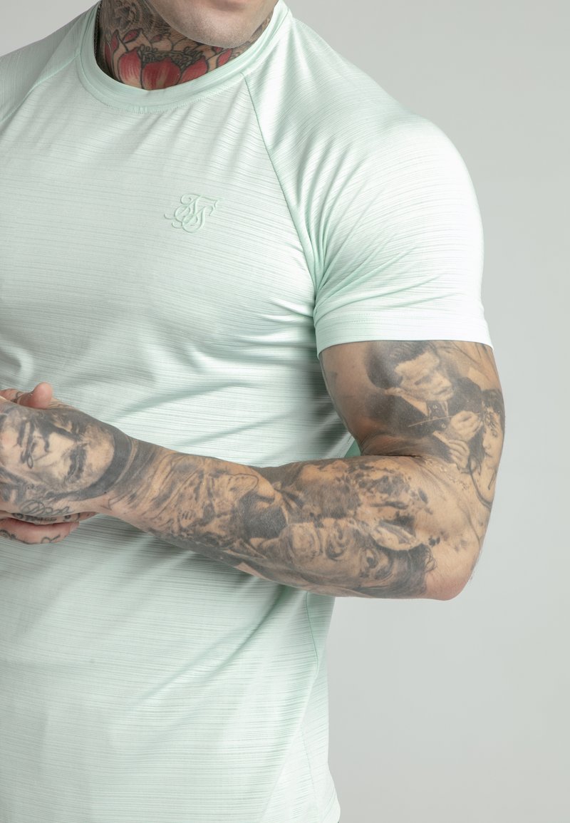 Herren T-Shirts basic | SIKSILK INJECT T-Shirt print mint - RV72120 Herren T-Shirts basic | SIKSILK INJECT T-Shirt print mint - RV72120
