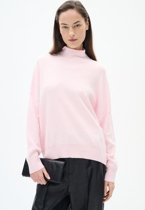 TENLEY TURTLENECK   - Svetrík - pale pink melange