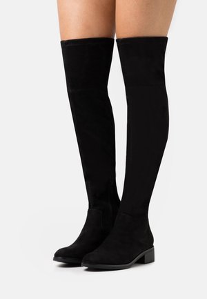 s.Oliver Overknee laarzen - black