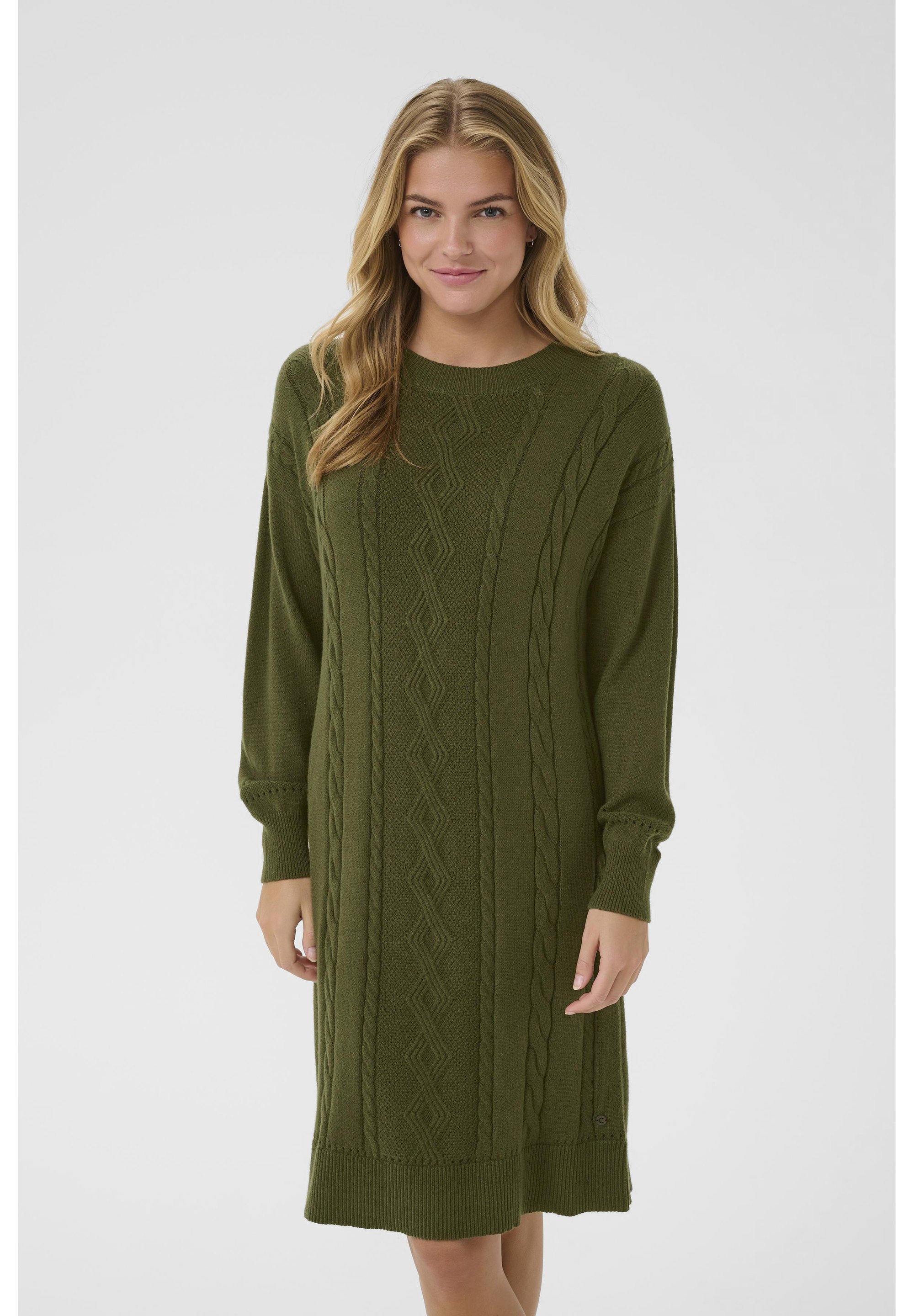 Cream CRDELA - Jumper dress - rifle green/green - Zalando.co.uk