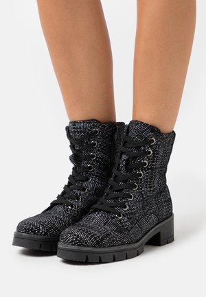 Jana Botines con plataforma - black