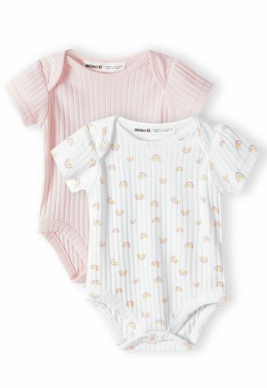 BABY BODYSUITS 2 PACK - Bodi - pink white