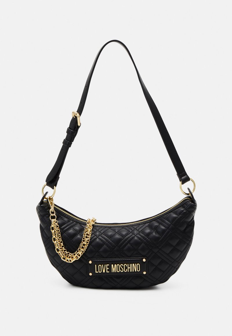 Love Moschino MULTI CHAIN QUILTED SHOULDER Sac à main nero/noir