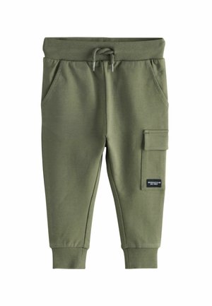 Next, REGULAR FIT - SKINNY UTILITY JOGGERS . - Tepláky - khaki green