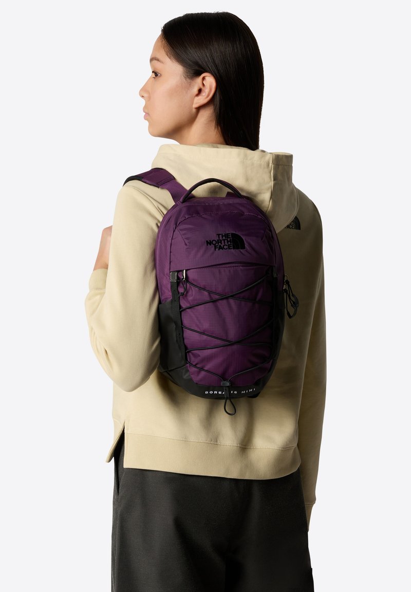 The North Face - BOREALIS MINI UNISEX - Rugzak - blackcurrantprpl tnfblack, Vergroten