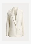 LINEN BLEND TWILL BLAZER - Σακάκι - white