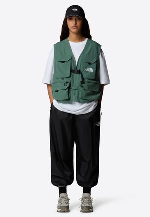 EVERYDAY CREW 2 PACK - Chaussettes - tnf black tnf white