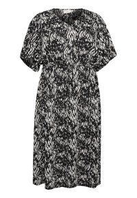 Unselected, black white graphic snake