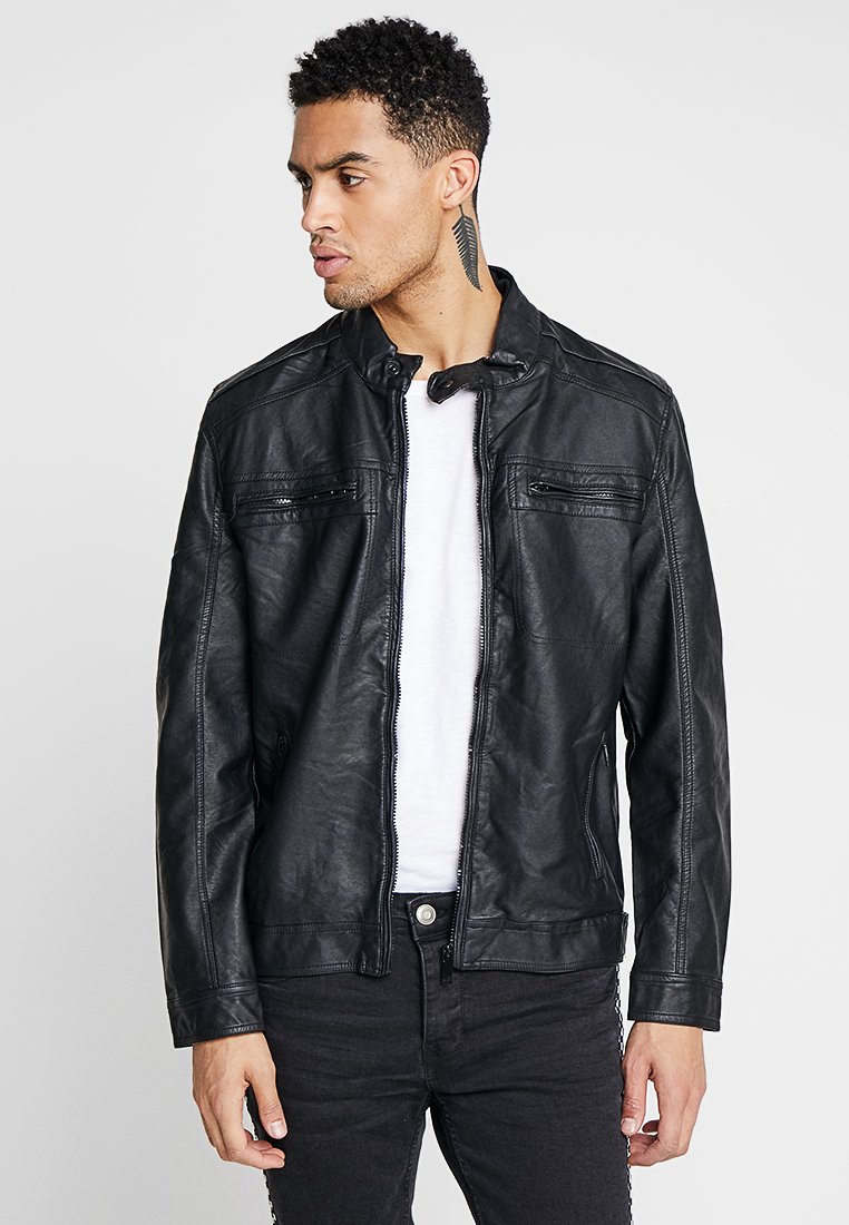 Flannel Shirt Mens Red Shirt Matalan Brave Soul JONES Faux Leather