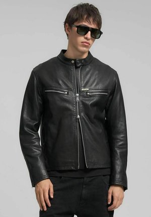 Giacca in similpelle - nero